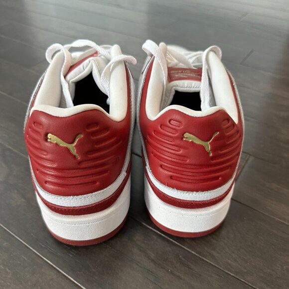 Puma Slipstream Always On Lace Up Mens White/Maroon Sneakers US 12 - Picture 5 of 12